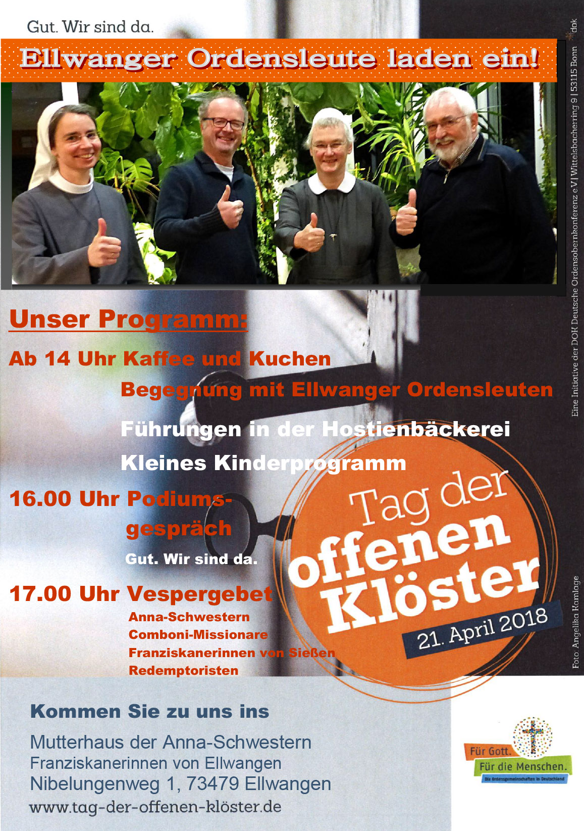 Plakat_Tag der offenen KlösterEllwangen